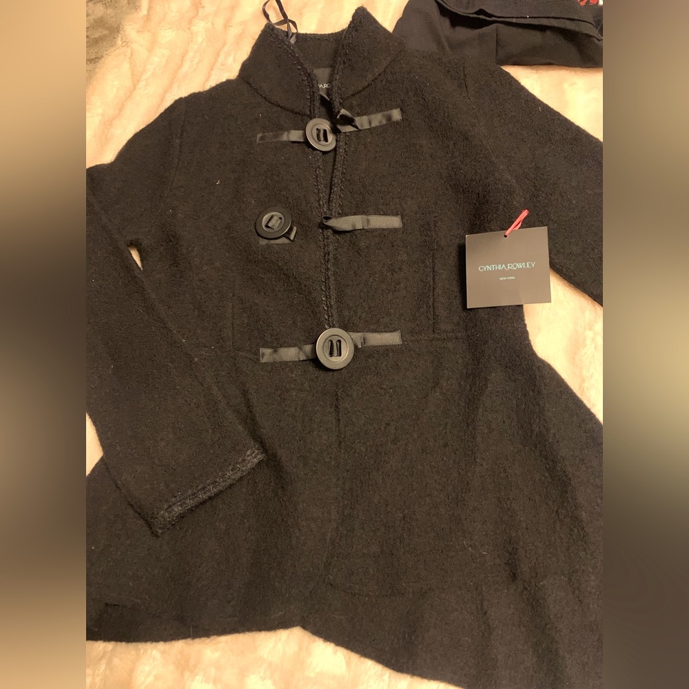 Cynthia Rowley jacket ,nwt blk sz med
